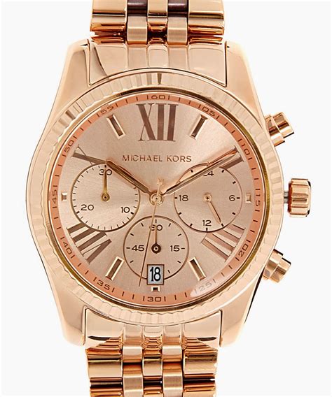 rose michael kors watch|rose gold mk watch men.